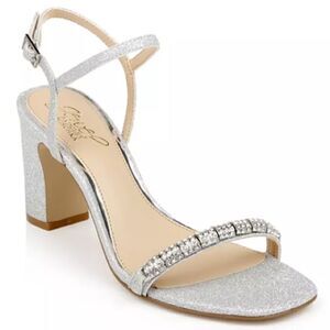 Badgley Mischka | Charlee Embellished Evening Sandals